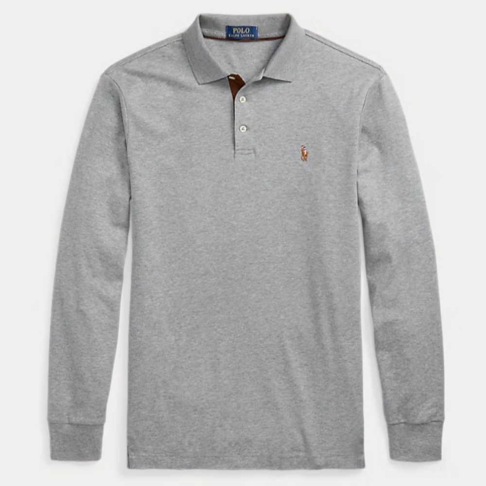Classic Fit Soft Cotton Polo Shirt Polo Ralph Lauren Sz M